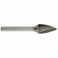 Drillco SG-1, SOLID CARBIDE BUR DOUBLE CUT -7000G 7G116ADC